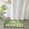 Get Naked Rohožky do koupelny Protiskluzové Vtipné rohožky do koupelny Lze prát v pračce Nepravidelný tvar Sprchová rohožka Absorpční rohožka do koupelny