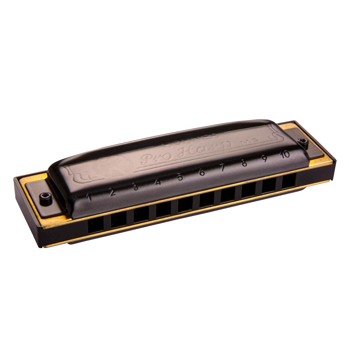 

HOHNER PRO harmonica HARP/A 10-hole чорний