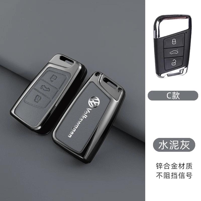 

VW GTI GOLF 2026 Hot For VW VOLKSWAGEN Alloy Car Remote Flip Key Case Cover Shell Fob Holder for VW Volkswagen Magotan Magotan G