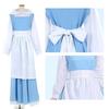 [monoii] Die Schöne und das Biest La Belle Cosplay Kostüm, Damen Halloween Kostüm, Erwachsenen Dienstmädchen Outfit, Größen S, M, L, XL, 445