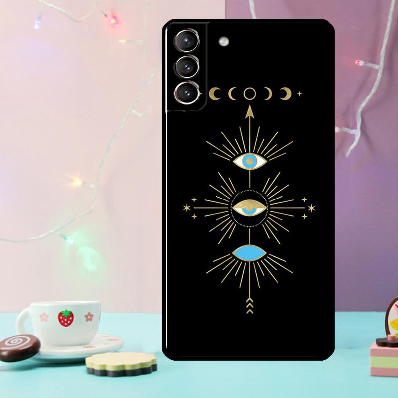 Evil Eye Hamsa Phone Case For Samsung Galaxy S25 Ultra S20 S21 S22 S23 S24 Ultra Plus S9 S10 S25 FE Cover
