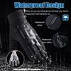 Durable And Safe Yanbiguo Winter Gloves For Men Women-Waterproof Thermal Glove For Cold Weatherwarm Gloves For Cyclingsnowtouchscreen Finger
