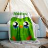 Coperta Personalizzata con Nome - Design Stampa Duolingo, Coperta per Divano, Letto, Viaggio, Campeggio - Morbida e Calda, Ottimo Regalo