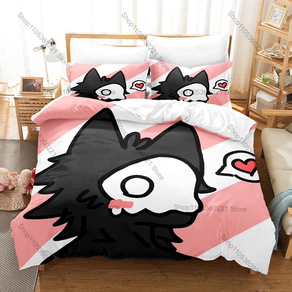 Puro Game Fan Merch Duvet Cover + 2 Pillowcases, Vivid Printed Bedding Set for Game Lovers Room Decoration