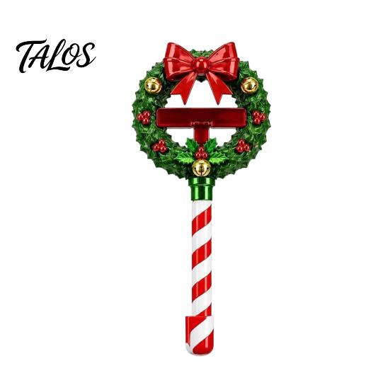 Christmas Card Reader Accessory Payment Wand, Festive Credit Holder for Readers, Reindeer Holiday Retail Display Prop Snowman Snowflake Accessory, Fun
