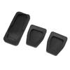 171721647 Flexible Wearproof Perfect Fit Clutch Brake Accelerator Pedal Pad Kit Black for