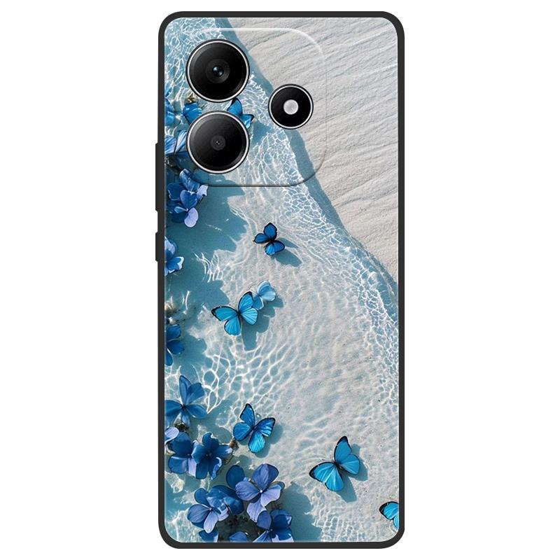 For Redmi Note 14 4G 5G Case Soft TPU Silicone Back Cover for Xiaomi Remi Note 14 5G Global Version Phone Cases Luxury Shell Bag
