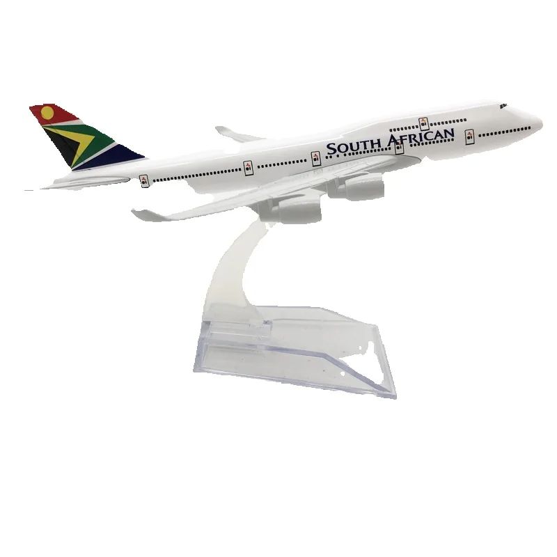 Miniature Plane Model 747 B747 Series 1/400 Scale Airlines Aircraft Model 16cm Alloy Airplane Building Kits Gift Home Office
