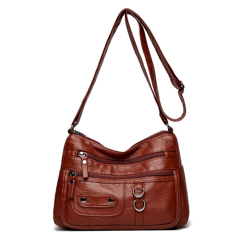 Large Capacity Women's Fashionable Tote Bag European and American Simple Women's Bag Spring Crossbody Bag Shoulder Bag