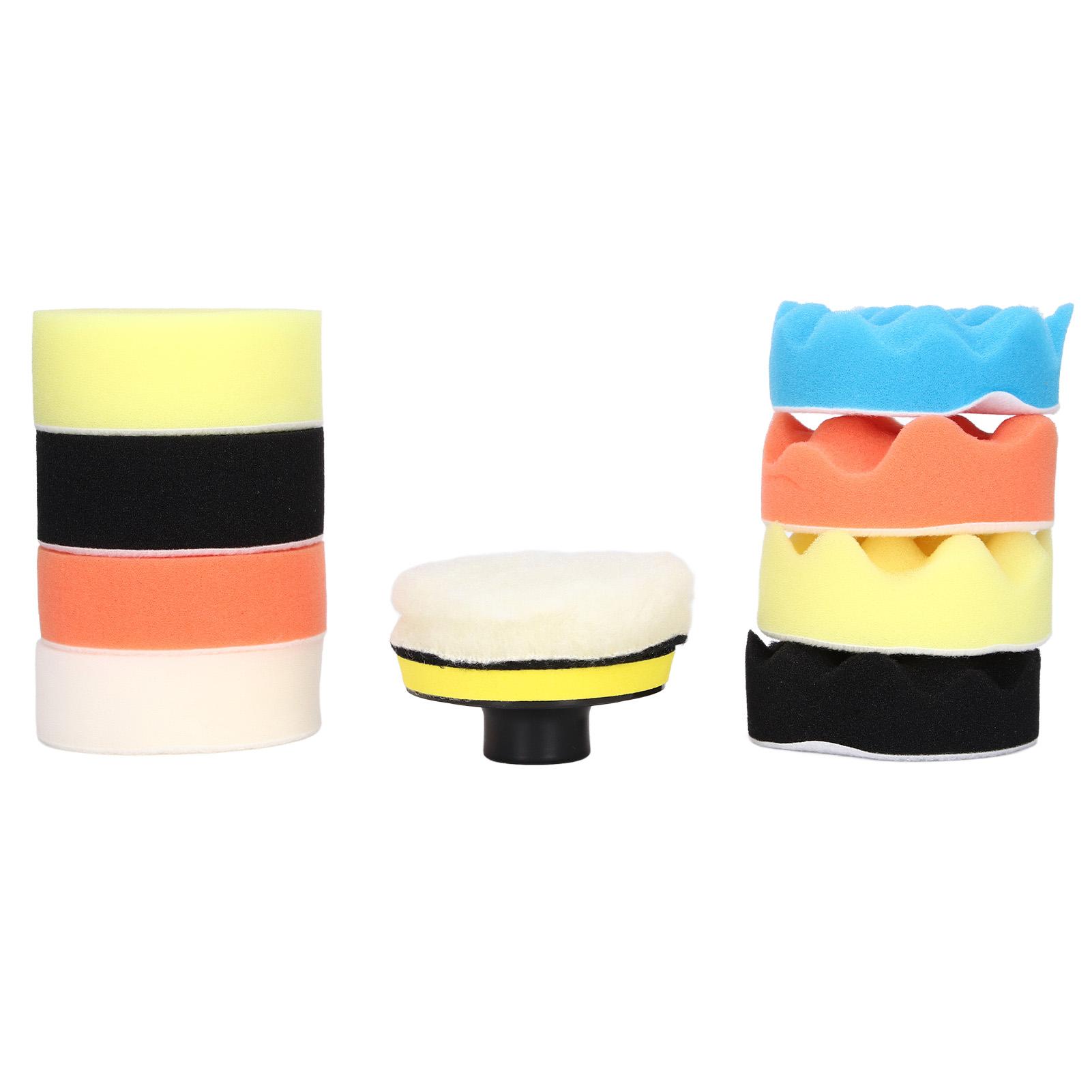 

Комплект из 11 полировальных дисков для автомобиля, поролоновая полировальная накладка для полировки, восковой герметизации, глазури 3 дюйма