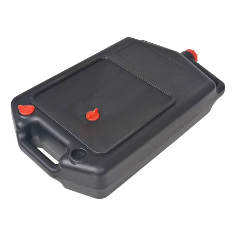 Oil Change Drain Pan Oil Catch Pan with Handle All Purpose Heavy Duty Oil Fuel Coolant Can for Motorcycle Car Boat