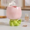 Ceramic Tulip Flower Vase Desktop Decoration Cute Flower Vase Arrangement forried Flower Living Room Decor Home Table Decor Gift