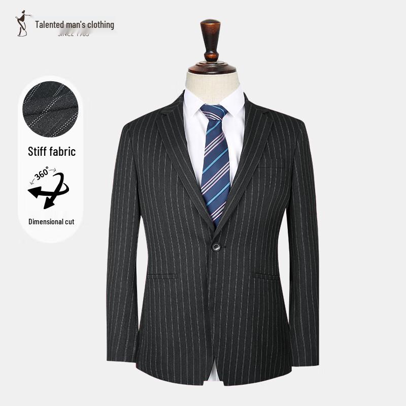 Мужской деловой пиджак приталенного кроя 48Y