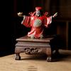 Ceramics God of Fortune Sculptures and Figurines High Quality Home Living Room Office Wealth Luck Feng Shui Decor Statue