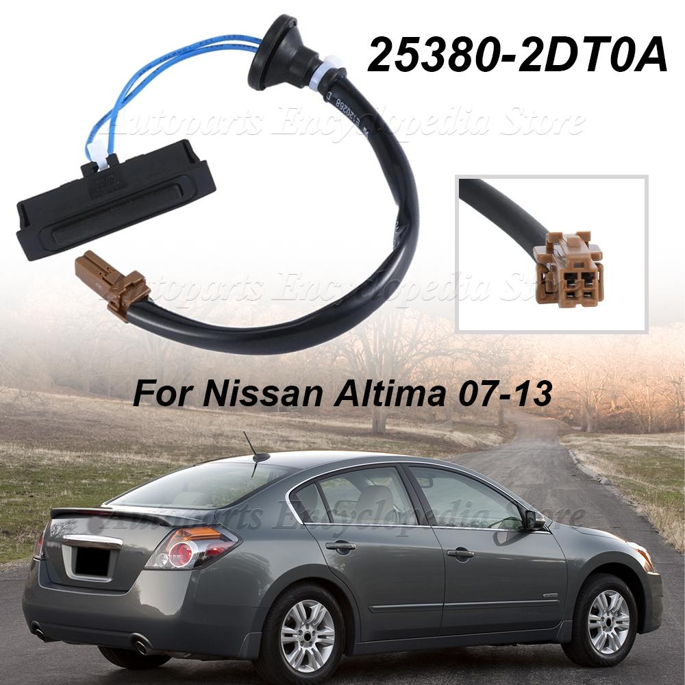 Fit For Nissan Altima 2007-2013 Auto Accessories Car Trunk Switch Boot Release Opener Button Deck Lid Switch 25380-2DT0A