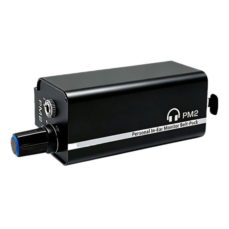 

Professional Metal Headphone Amplifier 6.35mm/XLR Input in Ear Headphone Monitor 3.5mm Output For Studio Recording 1