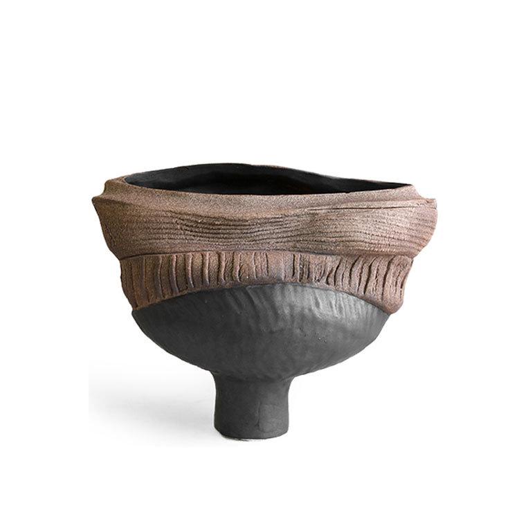 Resin Vase Handmade Ornaments Irregular Flowerpot Flower Arrangement Accessories Home Decoration Accessories