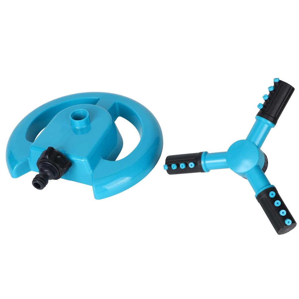 Three Arms 360 Degrees Rotating Garden Water Sprinkler Lawn Watering Irrigation Tool