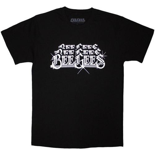 Bee Gees Unisex Adult Stacked Logo T-Shirt