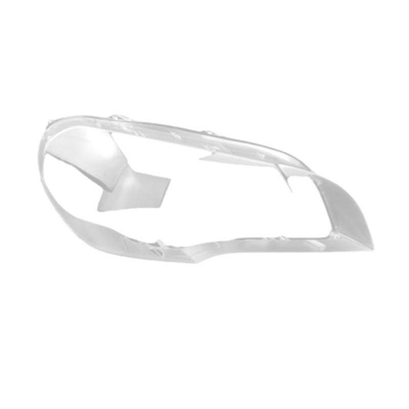Car Front Headlight Cover Lampshades Lamp Shell Headlights Lens Cover For BMW X5 E70 2008-2013