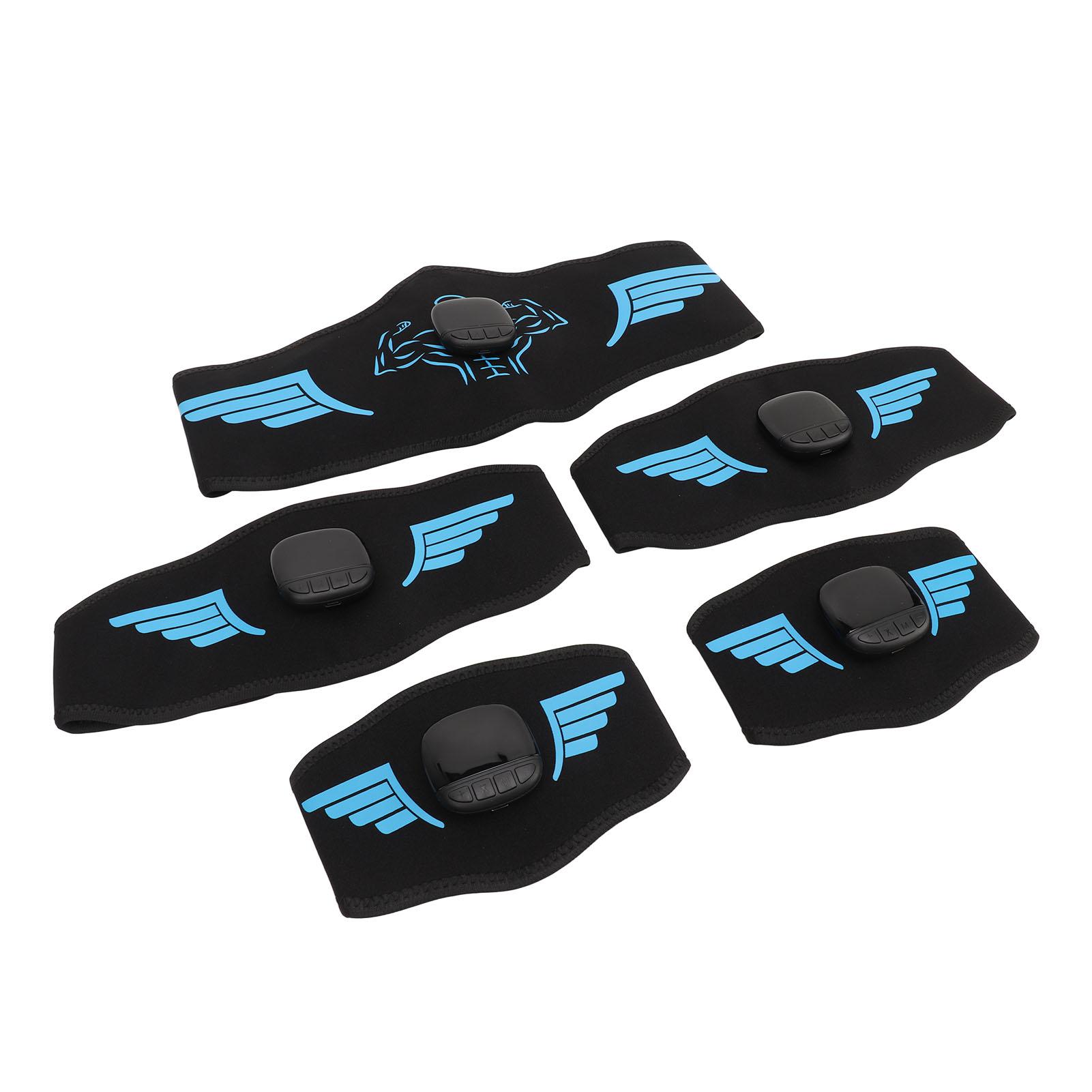 

Muscle Toner Soft Breathable Lightweight 30 Intensity Levels 10 Modes Abdominal Toning Belt for Men Women
