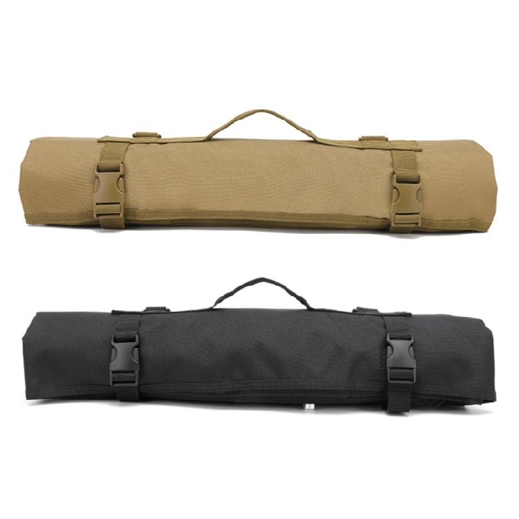 Outdoor Nonslip Shooting Training Mat Portable Rolls Up Mat Oxfords Cloth Picnics Blanket Double-sided Camping Pad
