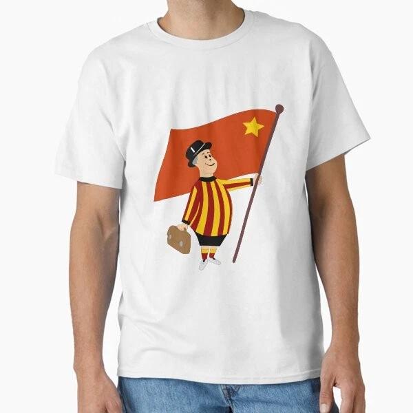 Bradford City Gent With Flag Classic Tshirt Made In Usaaus Tshirt S2xl S