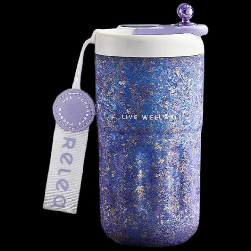 Wushengwu Digital Display Titanium Travel Mug