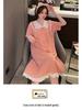 Plus Size Sweet Princess Summer Pajamas - Short Sleeve Nightgown for Women & Girls, Wear Indoors or Outdoors, Fits Up to 220 Jin