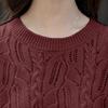 Mokana Women's Elegant Long Sleeve Knitted Sweater