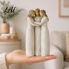 Abstract Sisterhood Statues Four Women Friendship Figurine Decor Statue Gift for Friends Sisters Supportive Sister Anniversary and Moms Faceless