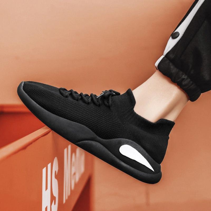 Mesh Upper Breathable Running Male Sports Shoes High Quality Designer Stylish Hiking Trekking Lightweight Men's Casual Sneakers