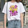 Kawaii Candy Candy Anime Summer Top Tshirt Femen Print T Shirt Grunge Anime Manga T Shirt Top Tees Graphic Aesthetic