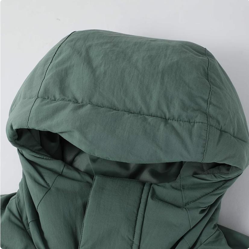 Puma Sports Casual Letter Hooded Cotton Jacket Men Jacket Green 631620-44