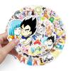 Dragon Ball 50 Pcs Waterproof Cartoon Goku Anime Stickers Decals For Luggage Travel Case Laptop Skateboard Notebook Anime Fans
