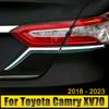 Car Accessories For Toyota Camry XV70 2018- 2022 2023 ABS Taillight Lamp Decoration Frame Cover Rear Light Trim