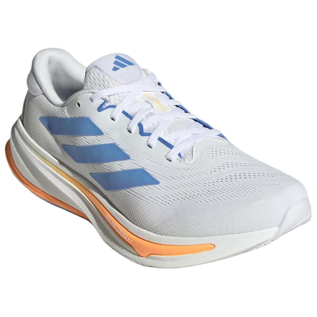 Adidas Supernova Rise 2 Comfortable Versatile Durable Low-Top Casual Running Shoes Men Sneaker White Blue JQ7709