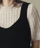 Awi Wool Blend Knit Dress_Black