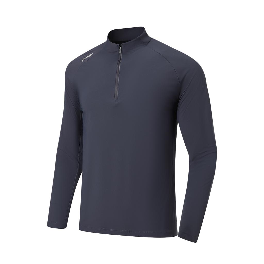 Li Ning Fitness Series Logo Letter Polo T-Shirt Men tops ATLW093-9