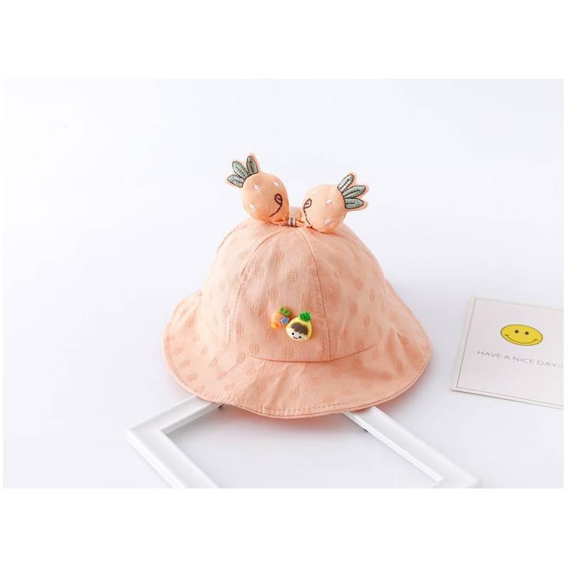 

Charming Baby Sun Hat For Spring Autumn Summer Korean Style New Fisherman Hat Infant Sun Protection Hat помаранчевий