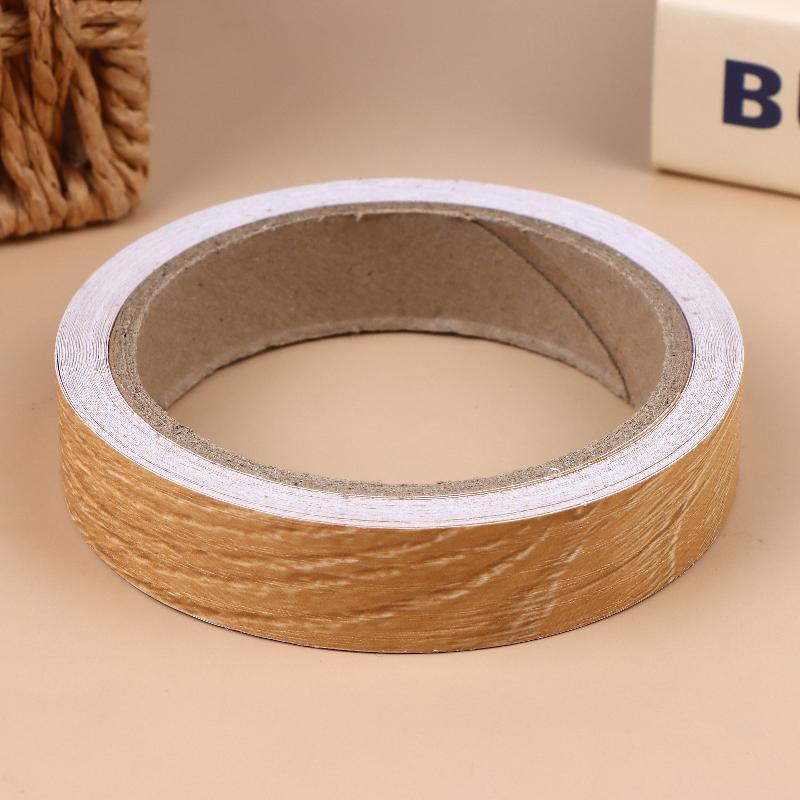10M x 2cm Vorgeklebte Kantenband PVC Kantenband für Holz Küche Schrank Möbel Tisch Schreibtisch Plattenkantenband Kantenanleimer Glänzend
