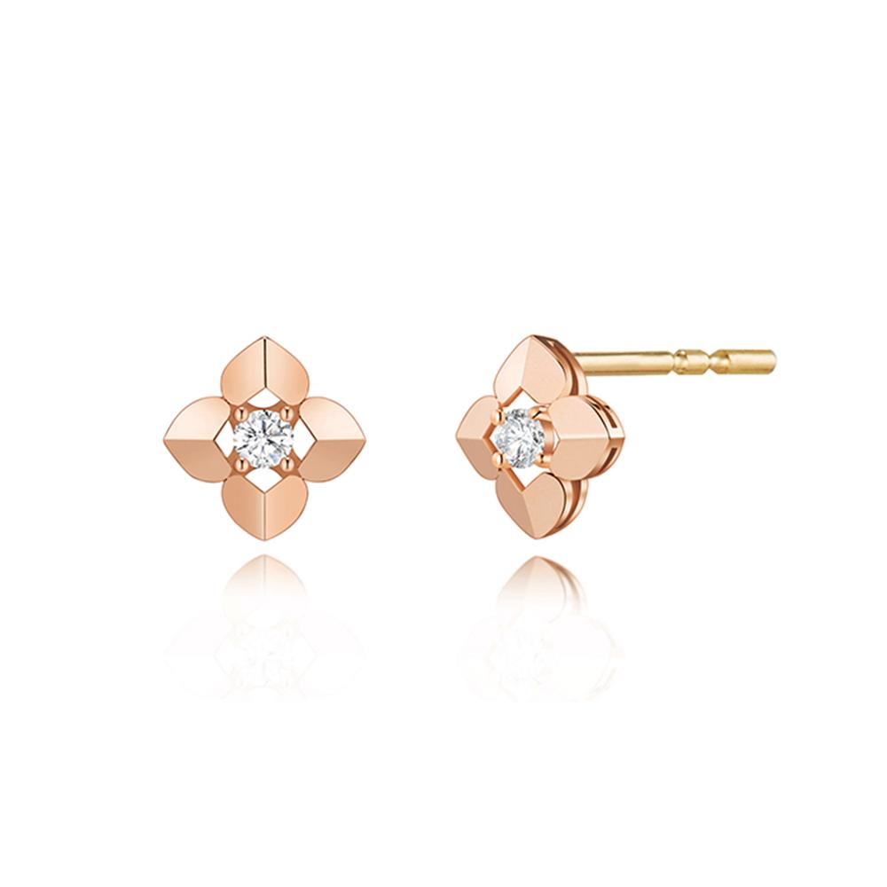 Roseedor Love Flower Earrings_252400005