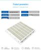 ABS Swimming Pool Equipment Square Main Drain Outlet - In Stock