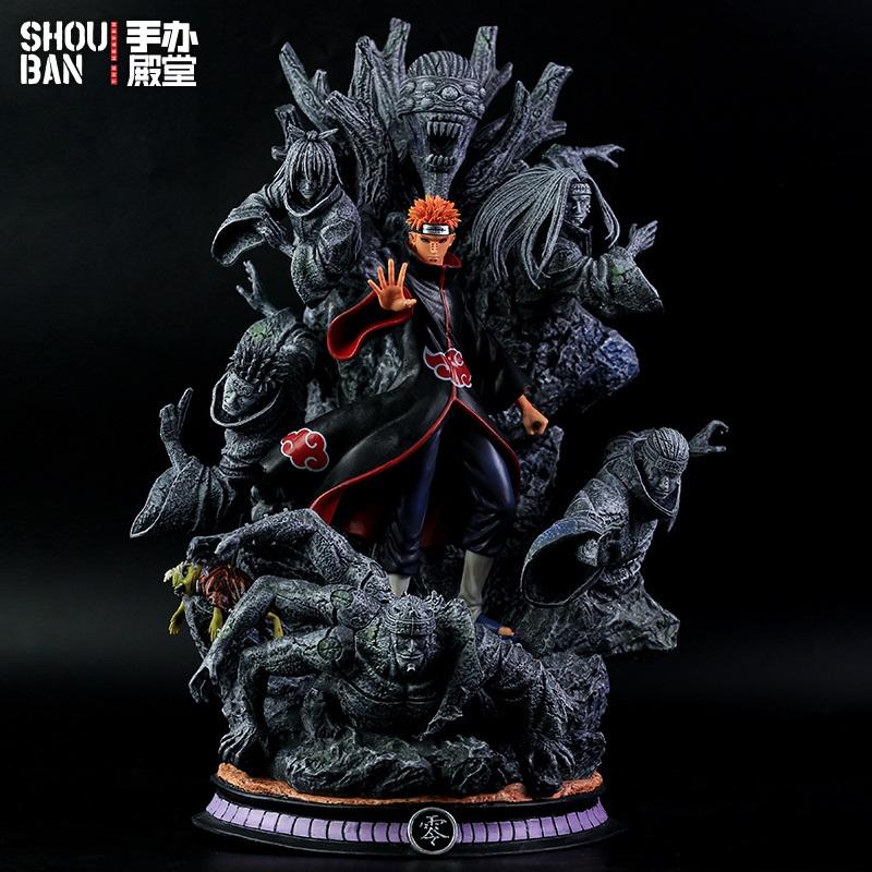 41cm Pain Figures Cartoon Naruto Anime Figure Pain Model Gk Pvc Statue Figurine Doll Collection Car Decotation Children Toy Gift