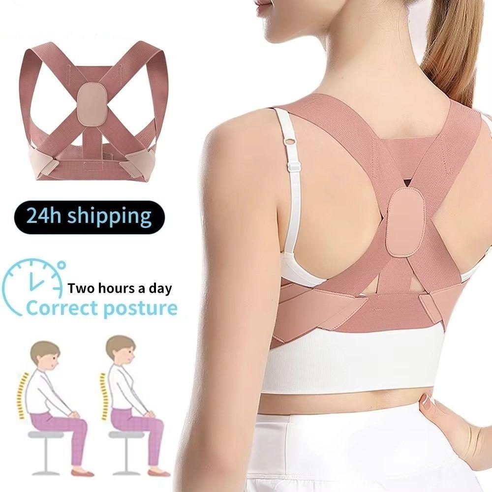 Shoulder Brace Adult Corrective Belt Invisibility Back Brace Clavicle Spine Support  for Women Men