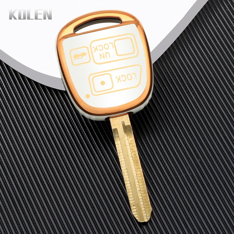 

Tpu Car Key Cover Case Shell Fob Keychain For Toyota Camry Rav4 Corolla Prado Yaris Tarago For Lexus Es Gs Ls Is Rx Sc Lx Rx400H