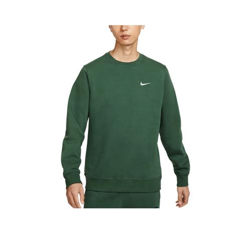 Nike Sports Lifestyle Logo Fleece-Lined Loose-Fit Men s Hoodie S зелёный