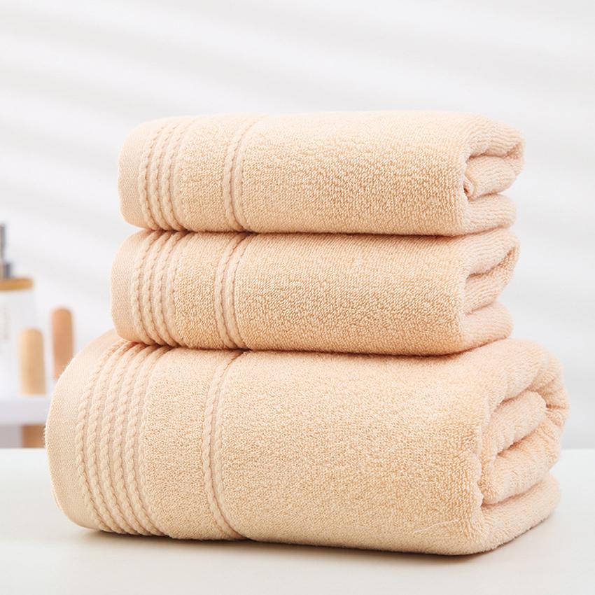 

Комплект из 3 полотенец Twist Jacquard Bath Towels Candy Color 100% Cotton Face Shower Towels Soft Thick для дома, ванной, спа, взрослых хаки