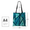 Abstract Art Print Shopping Bags Women Folding Reusable Customize Tote Shoulder Bag Canvas Casual Groceries Handbags 2022