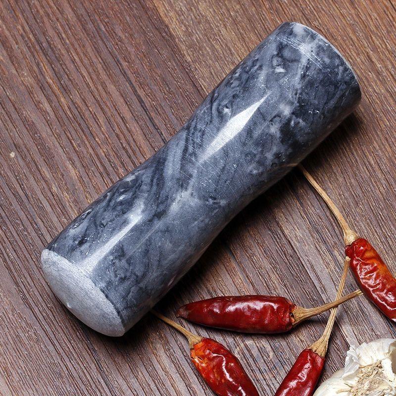 Natural Marble Garlic Masher Mortar & Pestle Set